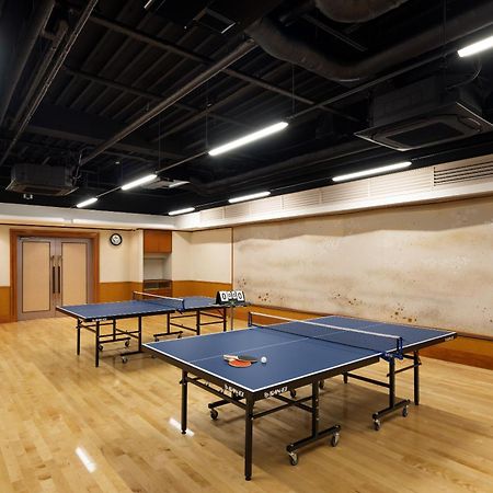 Fujikawaguchiko Onsen Konanso Hotel Exterior foto Table tennis room