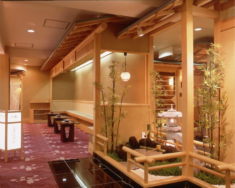 Fujikawaguchiko Onsen Konanso Hotel Exterior foto A Japanese restaurant